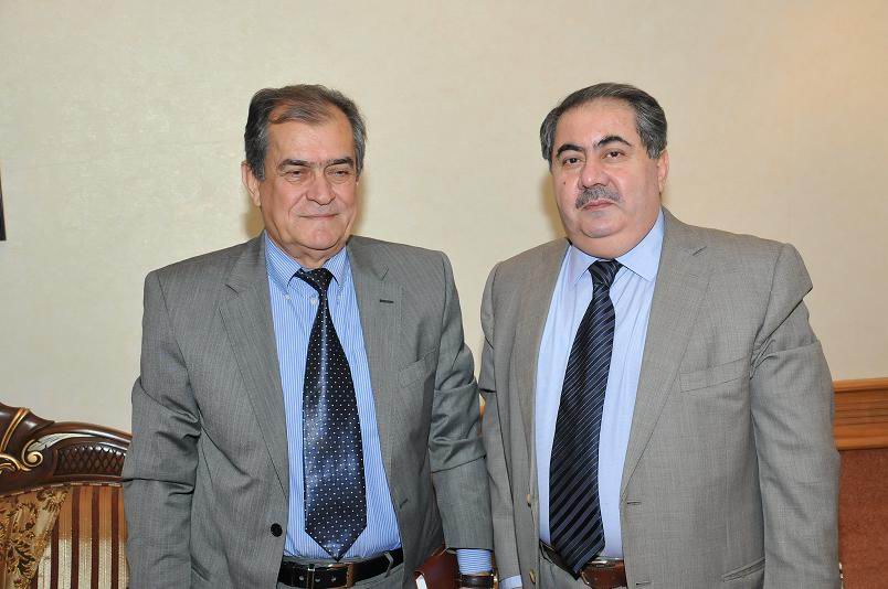 With H.E Mr. Hoshiar Zibary Iraqi MFA